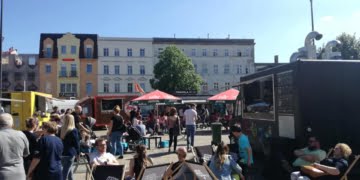 Festival food trucków na Nowym Rynku
