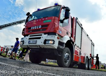 Palił się taras na Zatorzu!