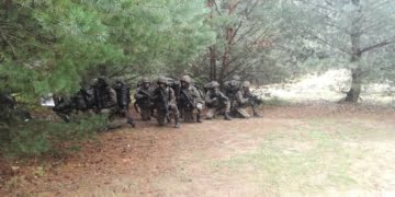 Ćwiczenia Wojsk Obrony Terytorialnej w Trzebani (foto)