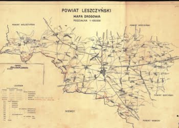  12 Czerwca 2020 Powiat leszczynski mapa 1