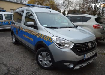 Najnowsza Dacia Dokker już na patrolu. Nowy samochód w Straży Miejskiej.