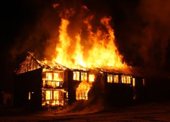 Pali się mieszkanie w Lesznie!