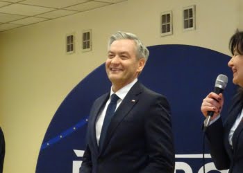 Robert Biedroń odwiedził Leszno