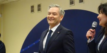 Robert Biedroń odwiedził Leszno