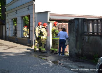 Paliła się butla gazowa!