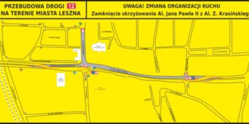 Drogowcy wracają na skrzyżowanie Jana Pawła, Norwida i Krasińskiego