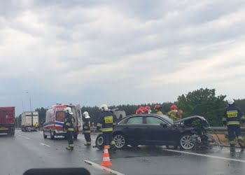 Droga S5 zablokowana po wypadku!