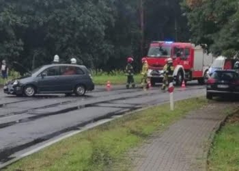 W Wojnowicach zderzyły się trzy auta!