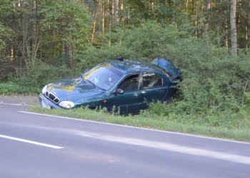 Kolizja dwóch aut w Nowej Wsi