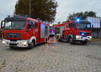 Spalił się wagon osobowy w Lesznie. Czy to podpalenie?