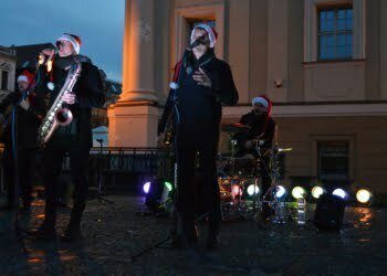 Świąteczny klimat na leszczyńskim Rynku