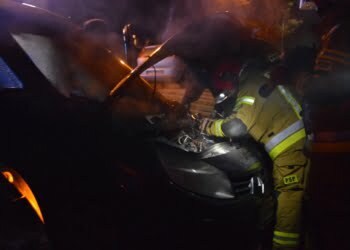 Wieczorna interwencja strażaków na osiedlu Wieniawa