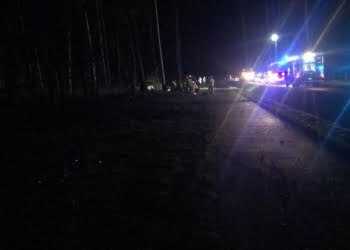 Wypadek pod Włoszakowicami. Droga jest zablokowana