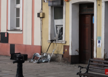 Kolejny bankomat został wysadzony. Złodzieje uciekli