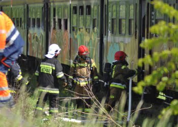 To już kolejny raz kiedy płoną wagony w Lesznie