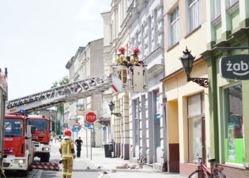Pożar mieszkania w Lesznie? Doszło do pomyłki…