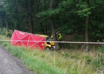 Tragiczny wypadek na trasie Leszno – Osieczna