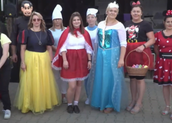 Do Mierzejewa zaprosili połowę Bajkolandii (video)