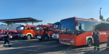 Strażacy wyruszyli na misję do Grecji