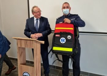 Leszczyńscy policjanci obdarowani. Zobacz co dostali!