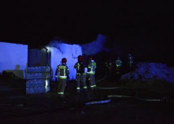 Pożar na ogródkach działkowych. Spłonęła altana. Co było przyczyną?