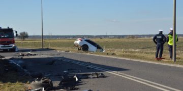 Dramatyczny wypadek. Nie żyje 29-latek (ZDJĘCIA)