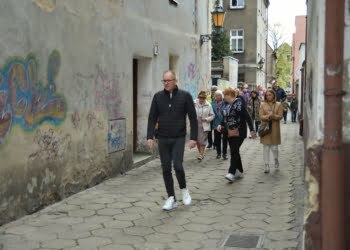 Pospacerowali po Lesznie z prezydentem