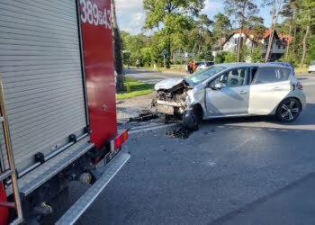 Poważny wypadek na DK12. Lądował helikopter ratunkowy