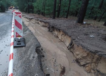 Ogromne zniszczenia po nawałnicy w Dominicach