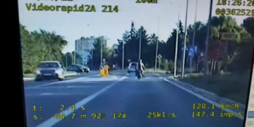 Nieodpowiedzialna jazda zakończona wysokim mandatem