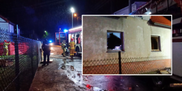 Piorun uderzył w dom, doszło do pożaru. Reanimowano 96-letnią mieszkankę