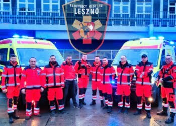 Świąteczne życzenia od leszczyńskich ratowników medycznych