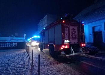Pożar w kotłowni jednej z kamienic w okolicach Rynku