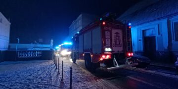 Pożar w kotłowni jednej z kamienic w okolicach Rynku