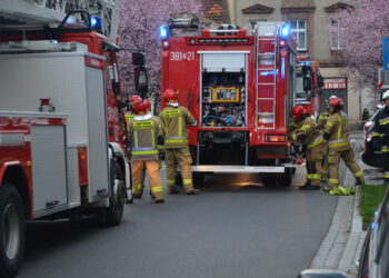 Zgłosiła pożar, później przyznała się, że to żart (zdjęcia)