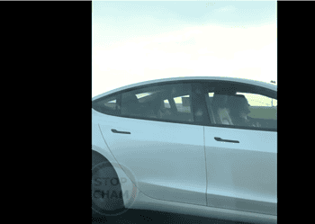 Ucięła sobie drzemkę w trakcie jazdy. Nawet trąbienie jej nie obudziło (film)