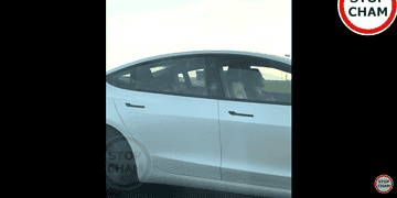 Ucięła sobie drzemkę w trakcie jazdy. Nawet trąbienie jej nie obudziło (film)