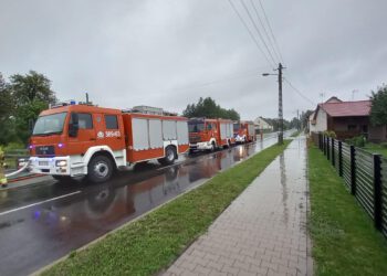 Strażacy walczą z żywiołem (zdjęcia)