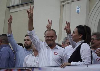 Donald Tusk spotkał się z mieszkańcami Leszna (zdjęcia)