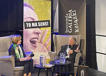 Profesor Jan Miodek zawitał do Leszna