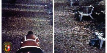 Podrzucił odpady w miejsce publiczne i odjechał