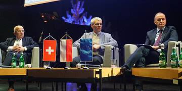 Rozmawiali o Szwajcarii (zdjęcia)