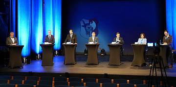 Debata wyborcza w TVML (zdjęcia)