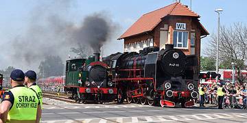 Tłumy na paradzie parowozów w Wolsztynie (zdjęcia)