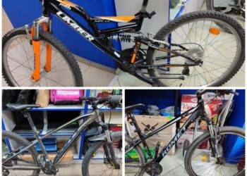 Złodziej rowerów złapany