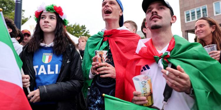  20 Czerwca 2024 Fanzone   Italy V Albania Group B   Uefa Euro 2024