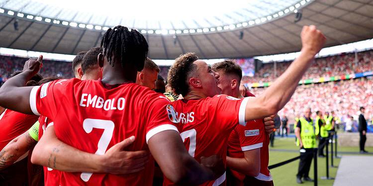 Switzerland v Italy Round of 16  UEFA EURO 2024    5 Lipca 2024 Switzerland V Italy Round of 16   Uefa Euro 2024