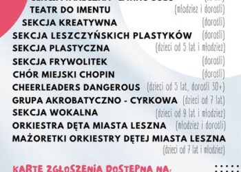 MOK Leszno ogłasza nabór do sekcji