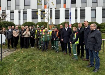 Ruszyła akcja „1000 drzew dla Leszna”. Pierwsze z nich posadzone (zdjęcia)