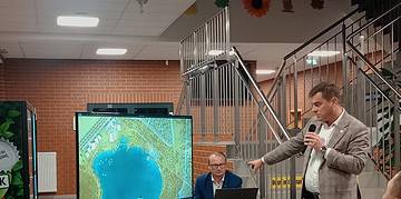 Prezydent Grzegorz Rusiecki spotkał się z mieszkańcami Zaborowa